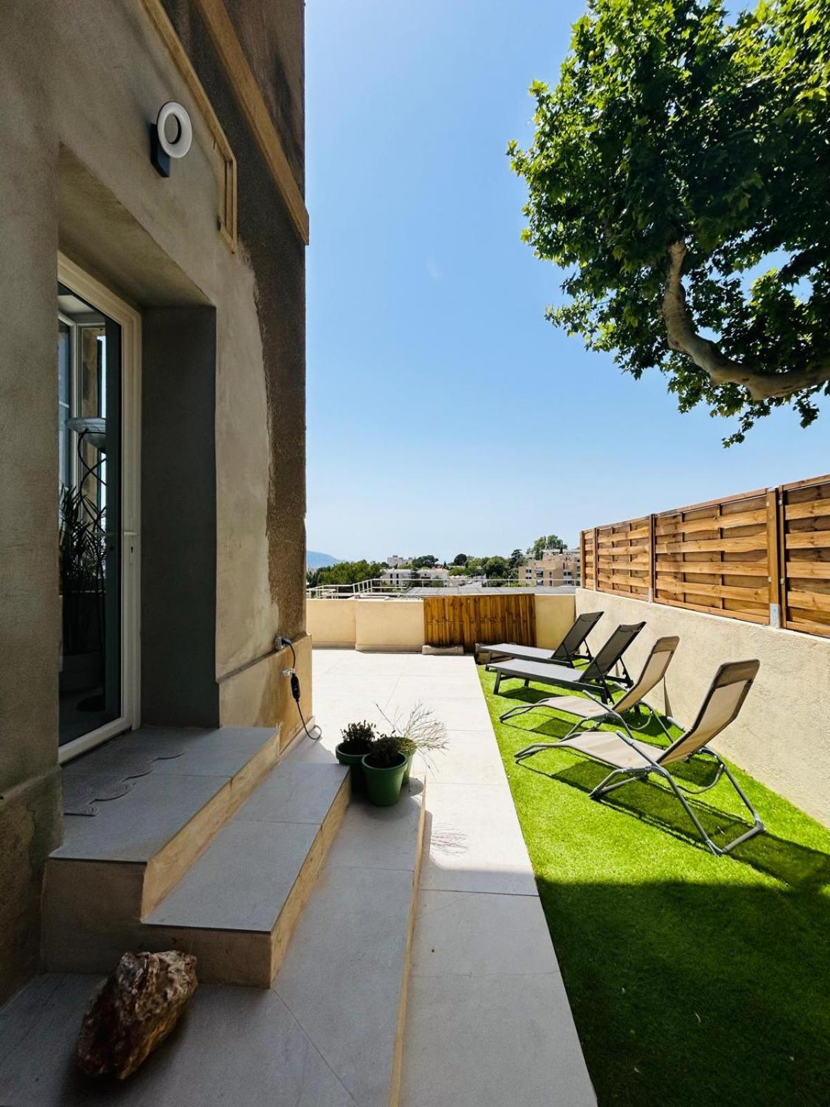 Maisons Detente Jardin, Terrasse Vue Mer Et Spa מרסיי מראה חיצוני תמונה