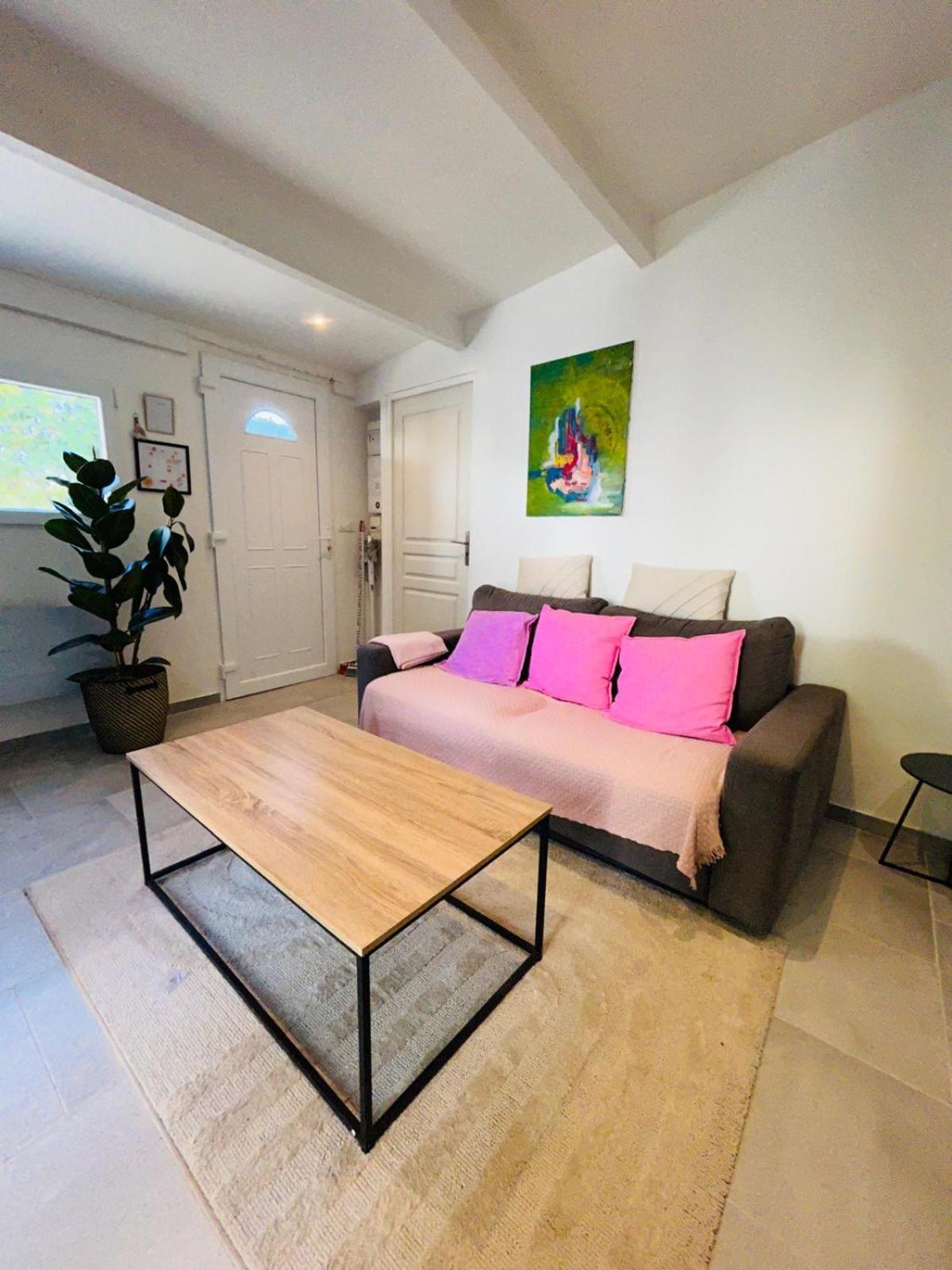 Maisons Detente Jardin, Terrasse Vue Mer Et Spa מרסיי חדר תמונה